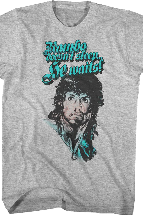 Doesn't Sleep Rambo T-Shirt