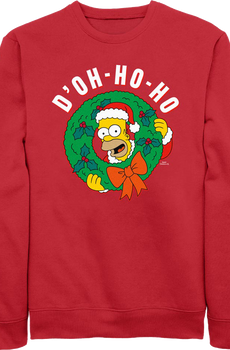 D'oh-Ho-Ho Simpsons Sweatshirt