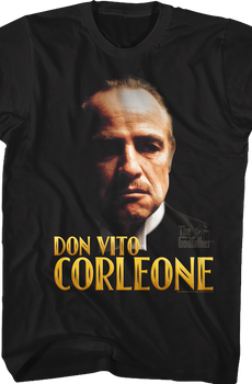 Don Vito Corleone Godfather T-Shirt