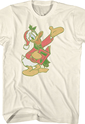 Donald Duck Christmas Carol Disney T-Shirt