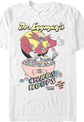 Dr. Eggman's Chaos Hoops Sonic The Hedgehog T-Shirt