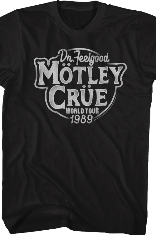 Dr. Feelgood World Tour Motley Crue T-Shirt