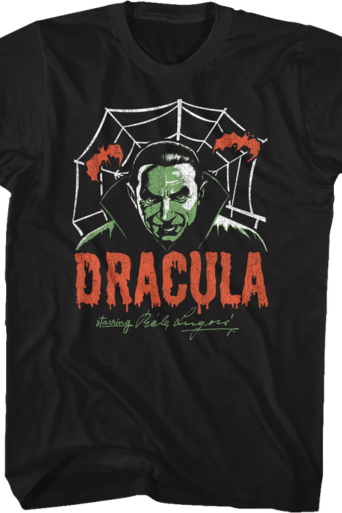 Dracula Starring Bela Lugosi T-Shirt