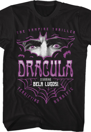 Dracula Vampire Thriller Bela Lugosi T-Shirt