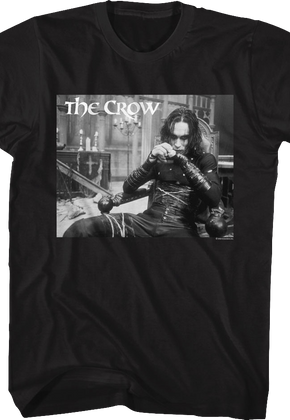 Draven In Chair Photo The Crow T-Shirt