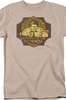 Drinking All Day Is The Norm Cheers T-Shirt