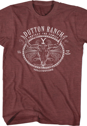 Dutton Ranch Protect The Family Yellowstone T-Shirt