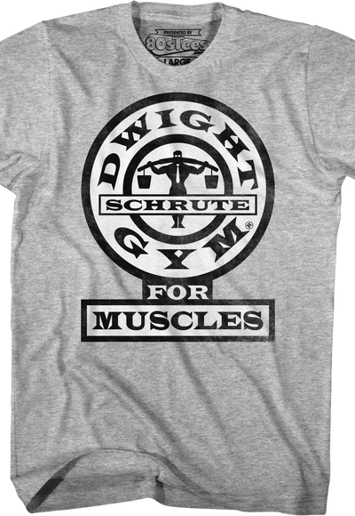 Dwight Schrute Gym For Muscles The Office T-Shirt