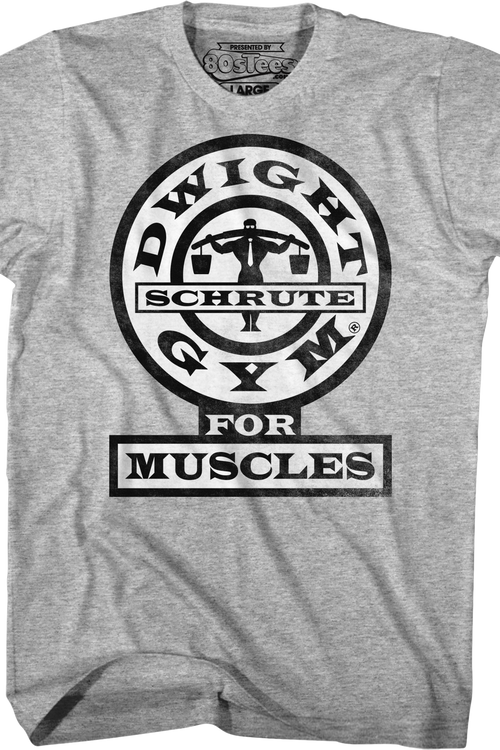 Dwight Schrute Gym For Muscles The Office T-Shirt