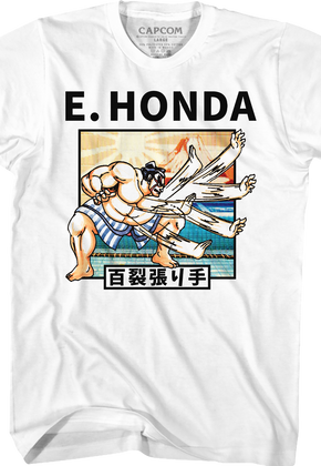 E. Honda Hundred Hand Slap Street Fighter T-Shirt