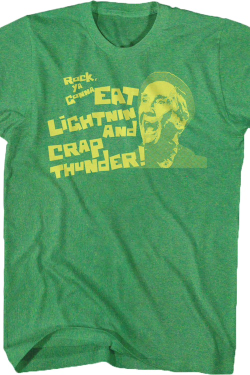 Eat Lightning and Crap Thunder Rocky T-Shirt