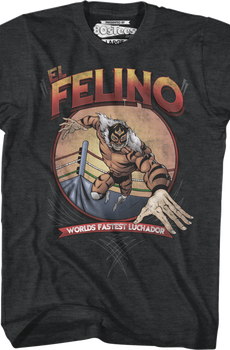 El Felino Luchador T-Shirt