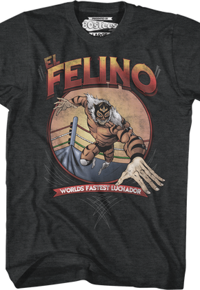 El Felino Luchador T-Shirt