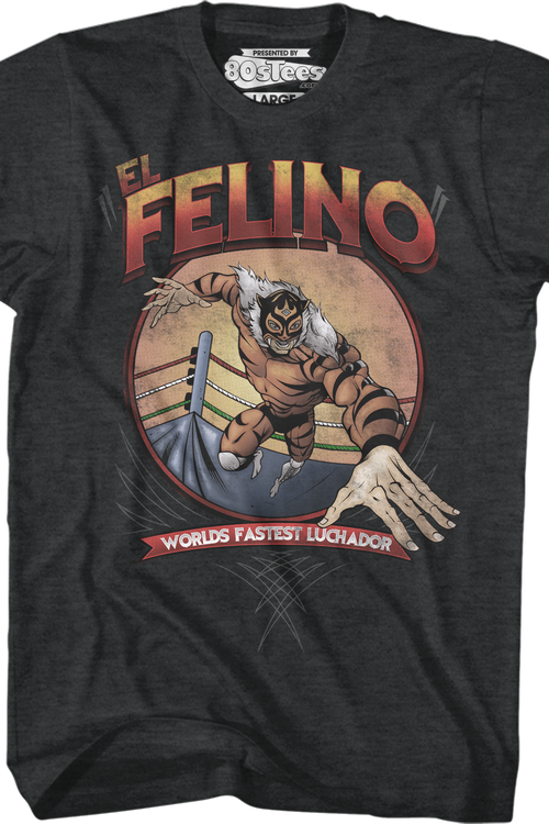 El Felino Luchador T-Shirt