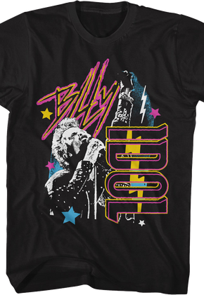 Electric Shapes Billy Idol T-Shirt
