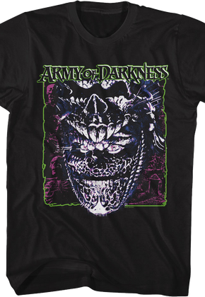 Evil Ash Close-Up Army Of Darkness T-Shirt