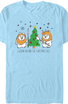 Ewokin' Around The Christmas Tree Star Wars T-Shirt