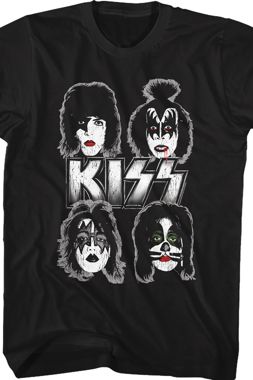 Face Paint KISS T-Shirt