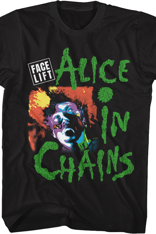 Facelift Tour Front & Back Alice In Chains T-Shirt