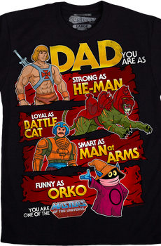Father's Day He-Man T-Shirt