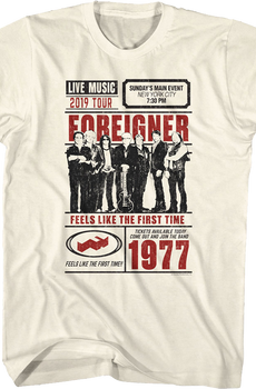 Feels Like The First Time Foreigner T-Shirt