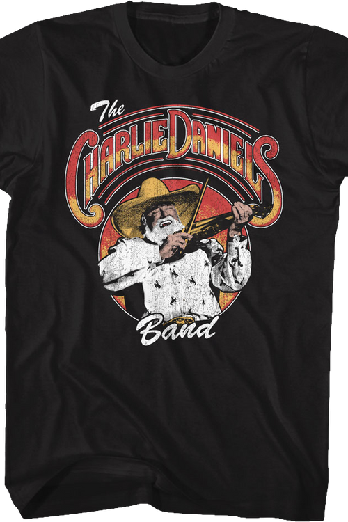 Fiddle Photo Charlie Daniels Band T-Shirt