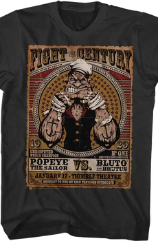 Fight Of The Century Popeye T-Shirt