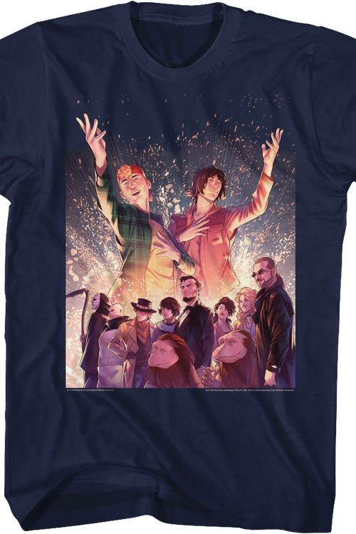 Fireworks Bill and Ted T-Shirt