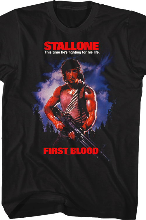 First Blood Poster Rambo T-Shirt