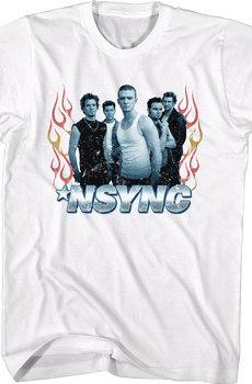 Flames NSYNC Shirt