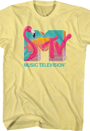 Flamingo Logo MTV Shirt