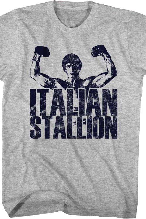 Flexing Italian Stallion Rocky T-Shirt