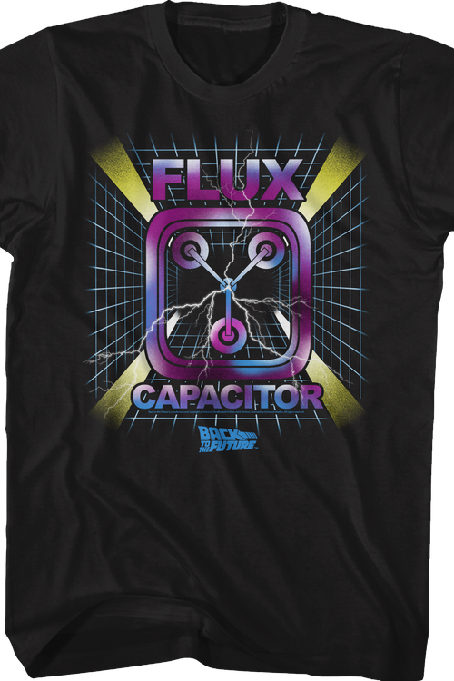 Flux Capacitor Graph Back To The Future T-Shirt