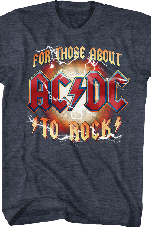 For Those About To Rock ACDC T-Shirt