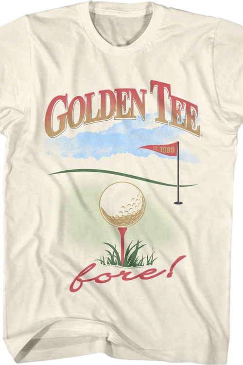 Fore! Golden Tee Golf T-Shirt