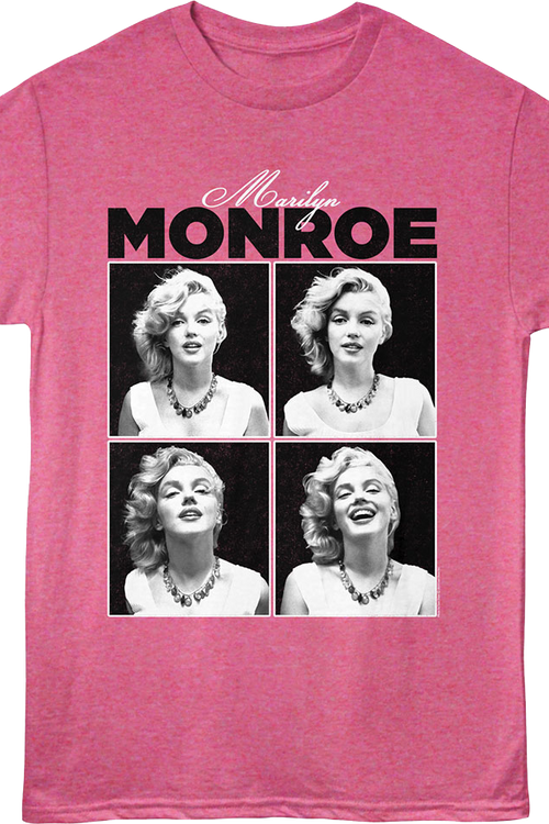 Four Photos Marilyn Monroe T-Shirt