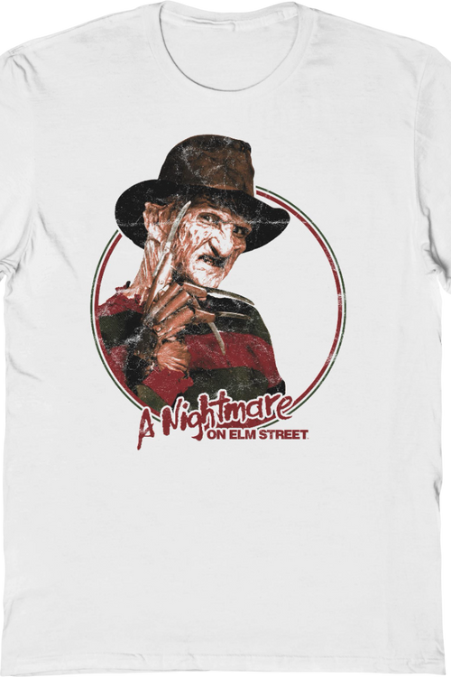 Freddy Krueger Circle Nightmare On Elm Street T-Shirt