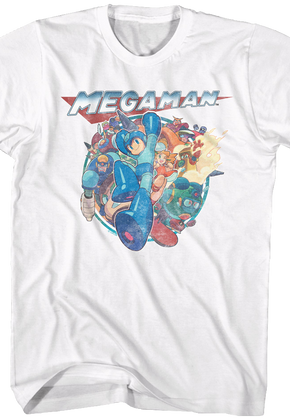 Friends Mega Man T-Shirt