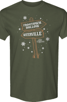 Frogtown Hollow & Waterville Signs Emmet Otter T-Shirt