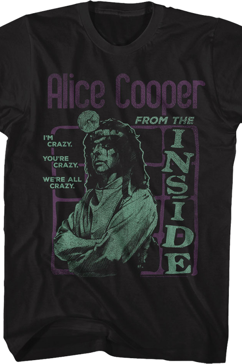 From The Inside Alice Cooper T-Shirt