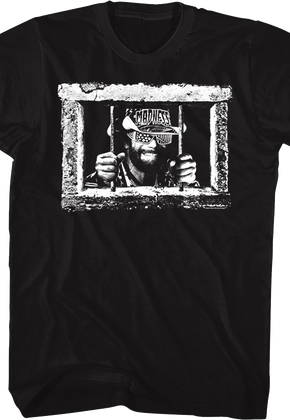 Front & Back Caged Madness Macho Man Randy Savage T-Shirt