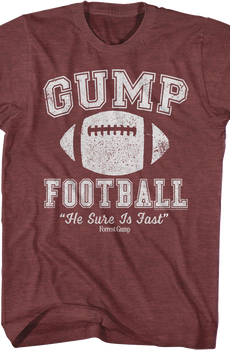 Front & Back Football Jersey Forrest Gump T-Shirt