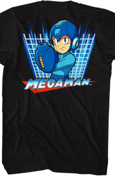 Front & Back Mega Man T-Shirt