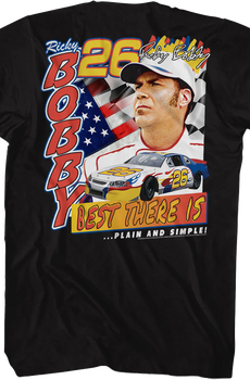 Front & Back Ricky Bobby Talladega Nights T-Shirt