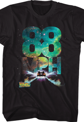 Galactic 88 Miles Per Hour Back To The Future T-Shirt