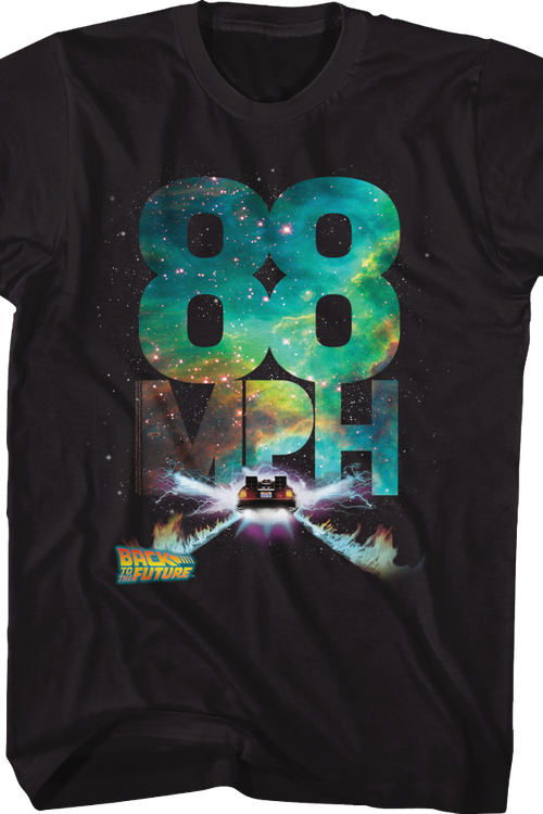 Galactic 88 Miles Per Hour Back To The Future T-Shirt