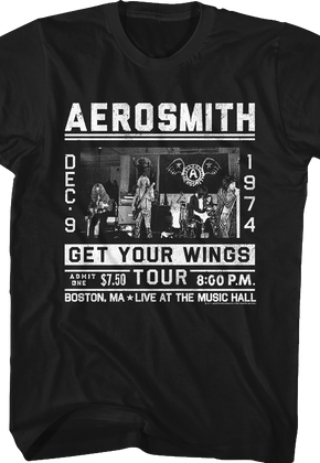 Get Your Wings Tour Aerosmith T-Shirt