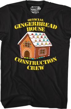 Gingerbread House Construction Crew T-Shirt