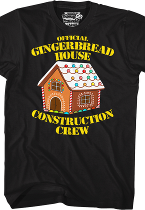 Gingerbread House Construction Crew T-Shirt