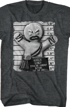 Gingerbread Mug Shot Shrek T-Shirt